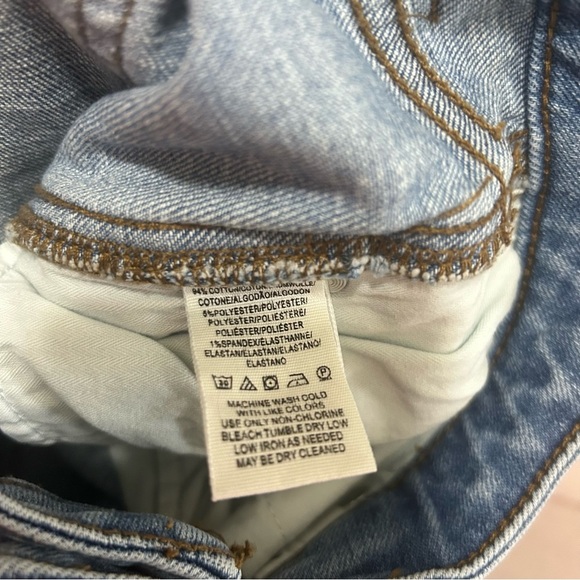 Free People Button Fly Denim Skinny Jeans Size 31 - Picture 4 of 5